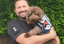 New police inspector enlists help of therapy dog
