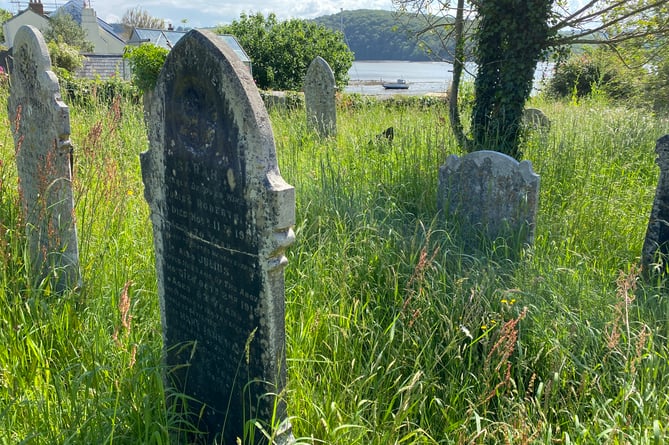 Complaints have been received about Bere Ferrers churchyard getting too overgrown.