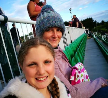 Lizzi Snaith and her daughter Katie