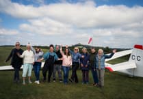 Women soar to the skies with Tavistock Gliding Club