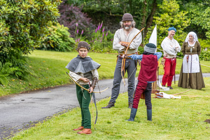 Medieval fun for Fathers' Day at Buckland Abbey
