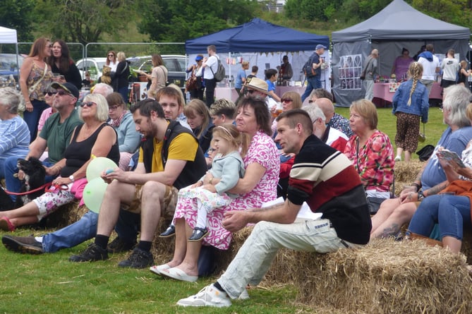 A record crowd joined in the fun at the Tamar Valley Fete on Saturday at St Ann's Chapel