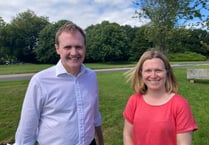 Security Minister Tom Tugendhat visits South West Devon constituency