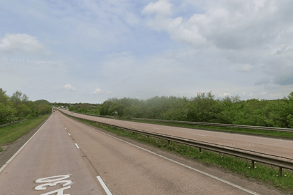 A30 blocked after multi-vehicle accident
