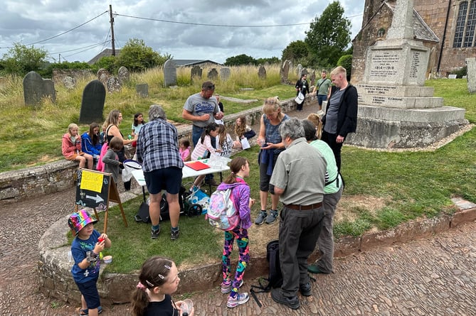 A bug hunting workshop, part of last year's festival programme.