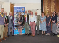 Rotary Club of Yelverton welcomes new president