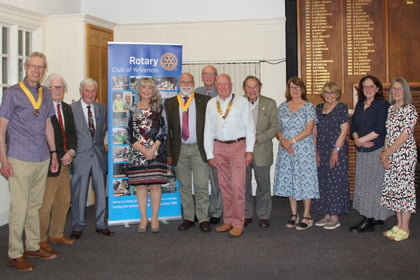 Rotary Club of Yelverton welcomes new president