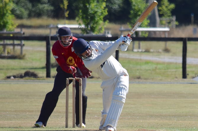 Tavistock's Billy Barriball - he made 45 in the win over Plymstock