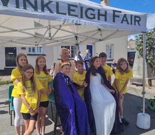 Winkleigh Fair features royalty