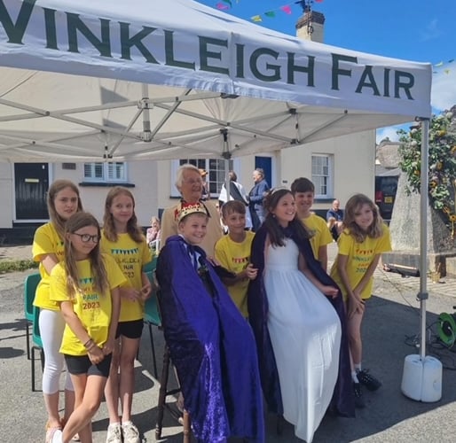 Winkleigh Fair features royalty