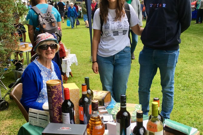 Stalls proved popular at the fete