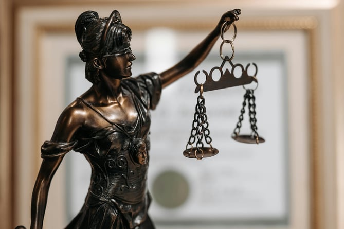 Scales of Justice Stock Image