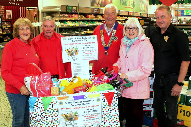 Winning ticket pulled in trolley draw