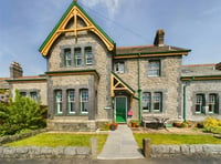 Restored former railway station for sale has countryside views 