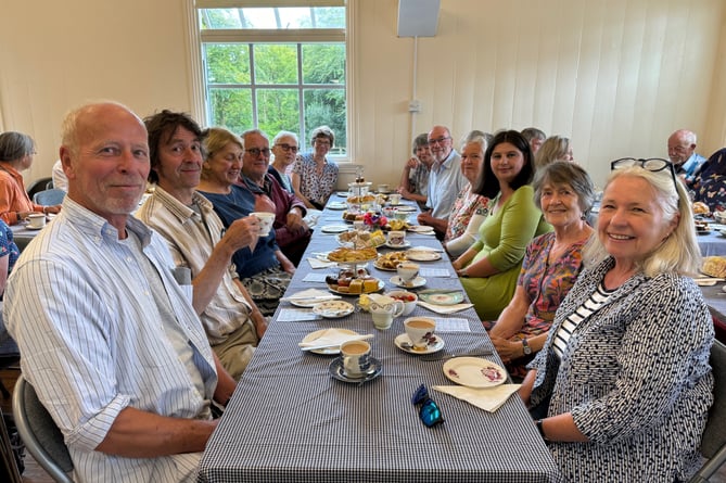 Brentor villagers were thanked with an afternoon tea for their support to keep the hall open.