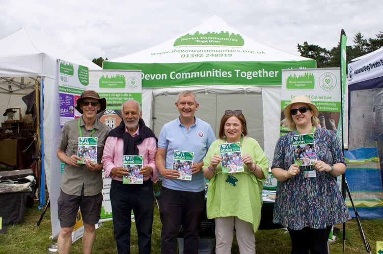 Devon Communities Together's stand at the show