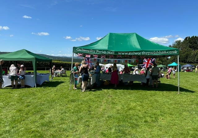 Gulworthy Summer Fete raising money for the church.