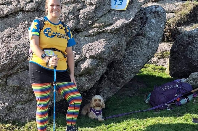 Sarah Pascall has the confidence to climb Snowdon for BRAKE after completing a 13-tor trek in aid of Marie Curie.