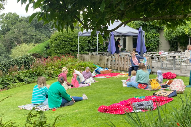 Teddy bears picnic at The Garden House with story telling and a bear hunt.