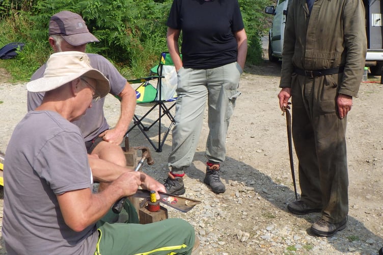 Calstock Parish Scything Group Course