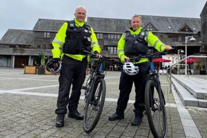 Police start using e-bikes on patrol