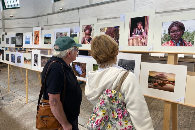 Tavistock Photography Club's annual exhibition attracted many visitors to the wide-ranging subjects under the lens.