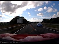 Motorist caught driving wrong way on A30 near Okehampton