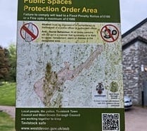 There are plans to extend the public spaces protection order in Tavistock to crack down on anti-social behaviour