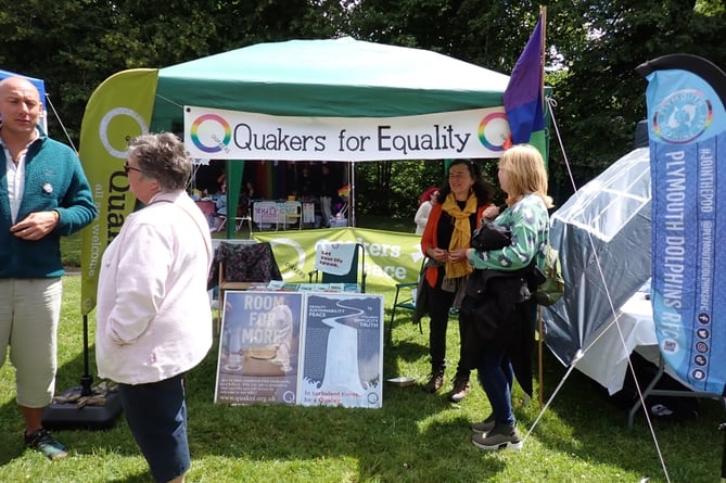 Quakers at Tavi Pride