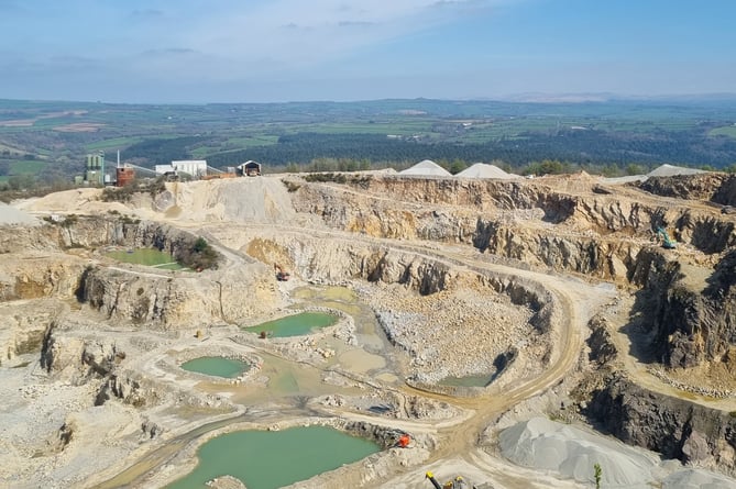 The operators of Hingston Down Quarry at Gunnislake have launched  an international 'green' quarry competition.