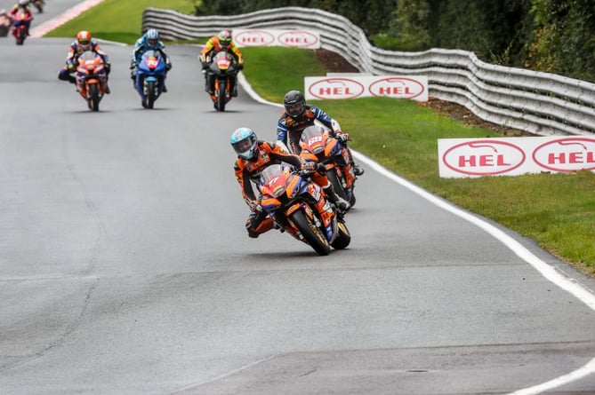 Tense racing at Oulton Park