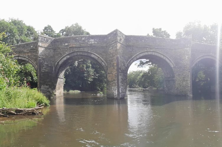 Greystone Bridge has been repaired