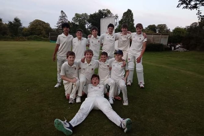 Tavistock Cricket Club U11s have a bright future.