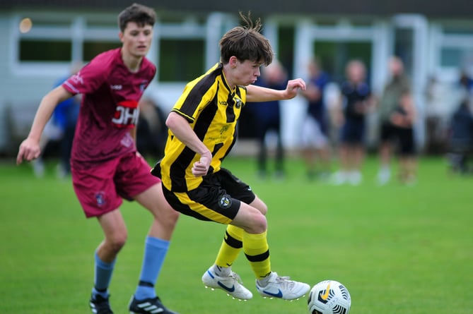 South Devon Football League Premier Division . Chudleigh Athletic versus Beesands Rovers. A 2-0 home win for Chudleigh