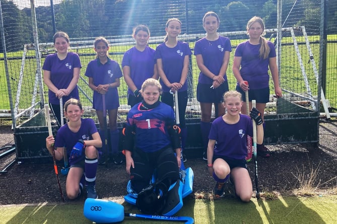 Okehampton U14s girls hockey