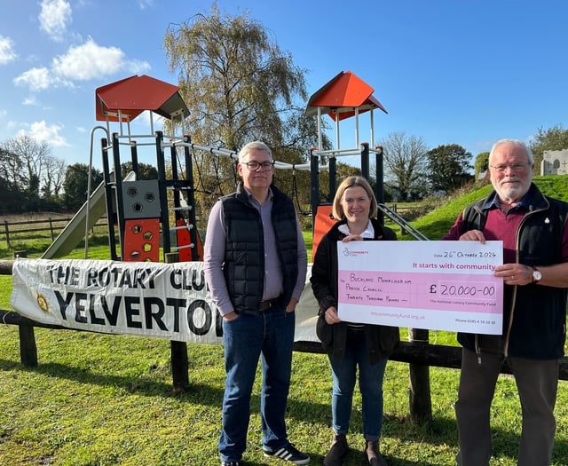 Crapstone play park opened by MP