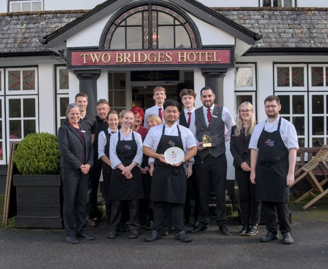 Hat-trick of awards for Dartmoor hotel