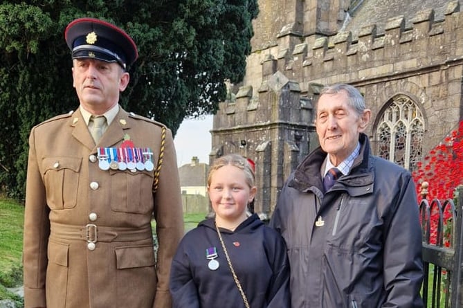 Derek Earl, right, with his nephew Noel and granddaughter Taylor-May