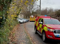 Power cut in Lifton after electricity pole bursts into flames