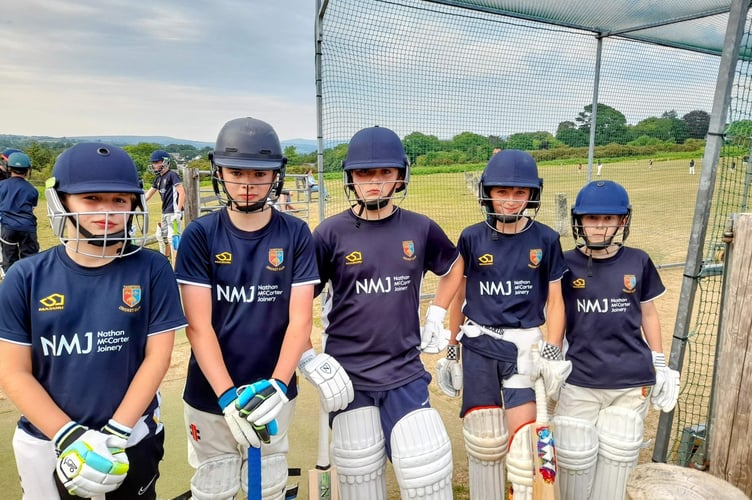 Youngsters of Tavistock Cricket Club will benefit from the appeal to buy new practise nets