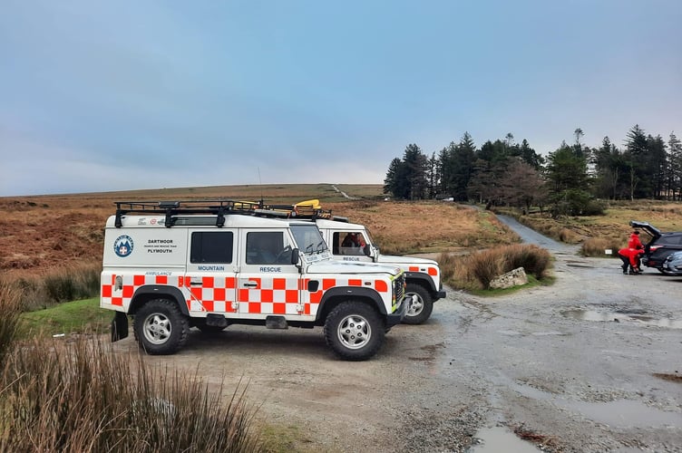 A missing soldier turned up safe and sound after police helicopter and Tavistock and Plymouth Dartmoor Search and Rescue teams were alerted to find him today.