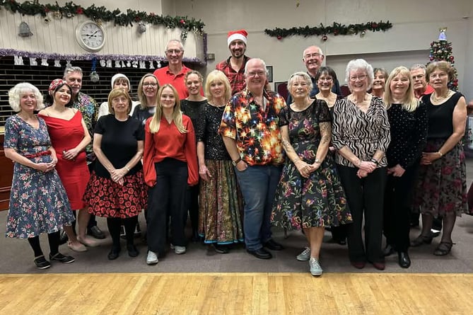 Members of the OkeJive group at their end of year party