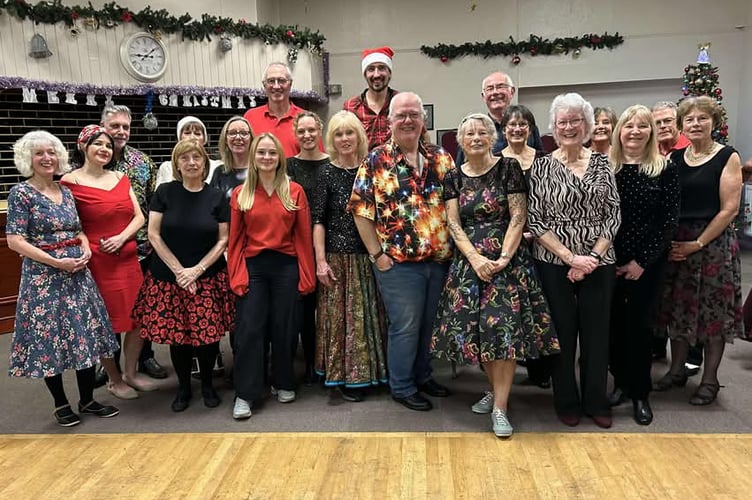 Members of the OkeJive group at their end of year party