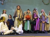 Ghostbusters star in Bere Alston Primary's Nativity