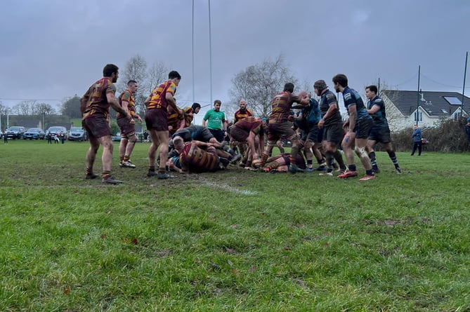 Action from Okehampton RFC's emotional clash with Tiverton