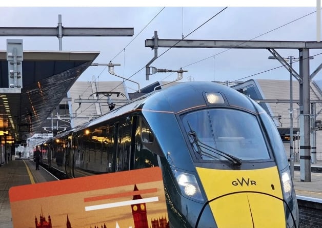 The fake sponsored post by UK Annual Pass offers a full year's rail travel on GWR for just £3! 