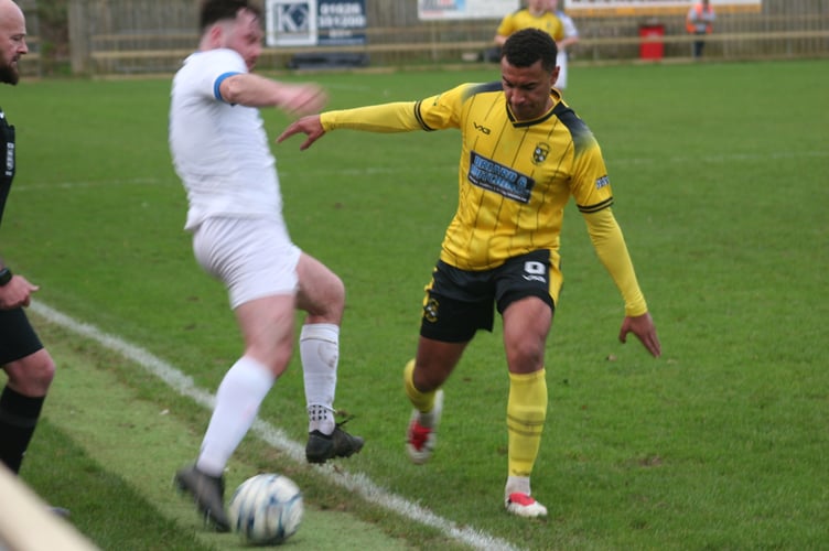 Myles James staying strong for Buckland Athletic