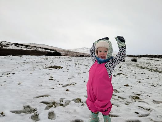 Fun in the snow by Jasmine Gilkes