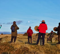 Ceremony marks lunar standstill