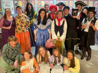 He's behind you! – Dick Whittington panto in Postbridge